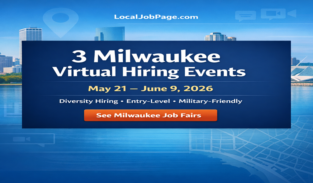 3 Milwaukee Hiring Events Coming Up in May & June 2026
